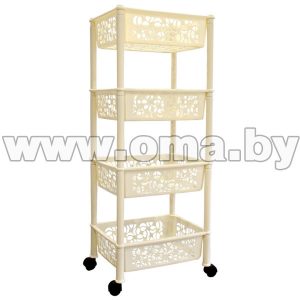 Этажерка Prima четырехсекционная прямоугольная BQ2829