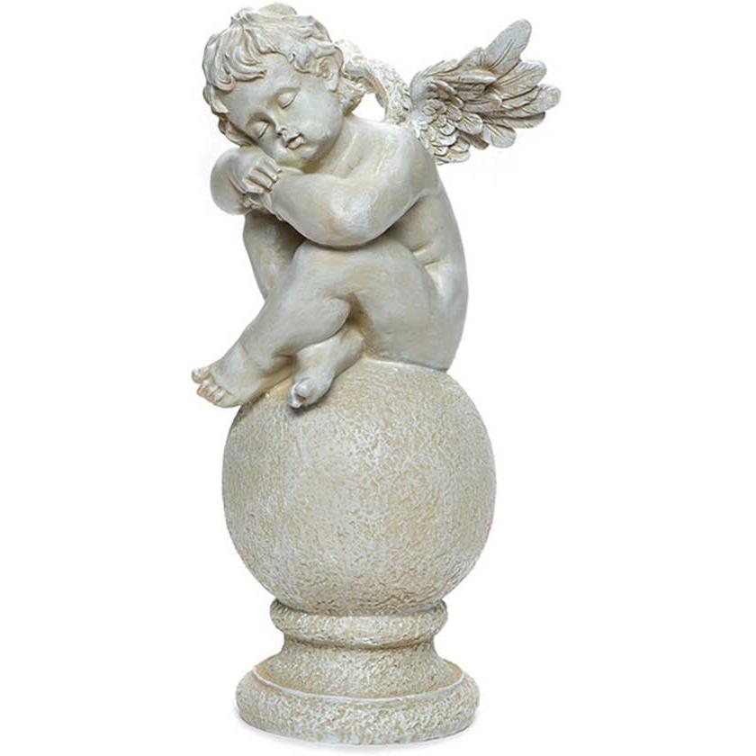 Фигура садовая Ангел на шаре 23 Фигура садовая Ангел на шаре 23