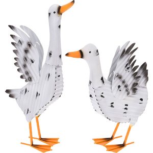 Фигура садовая Гусь 557200040 сталь