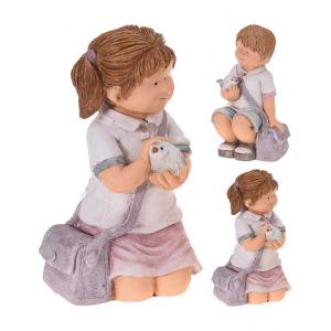 Фигура садовая Ребенок с сумкой APF714130 ..