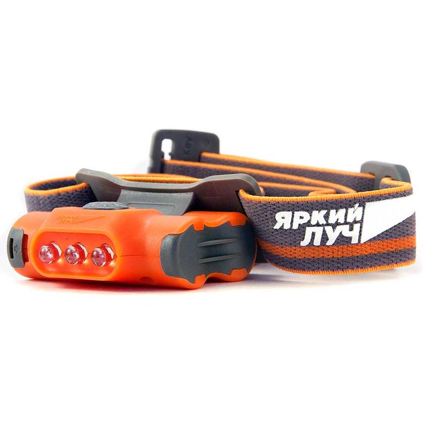 Фонарь налобный ЯРКИЙ ЛУЧ DROID LH-030 оранжевый Фонарь налобный ЯРКИЙ ЛУЧ DROID LH-030 оранжевый