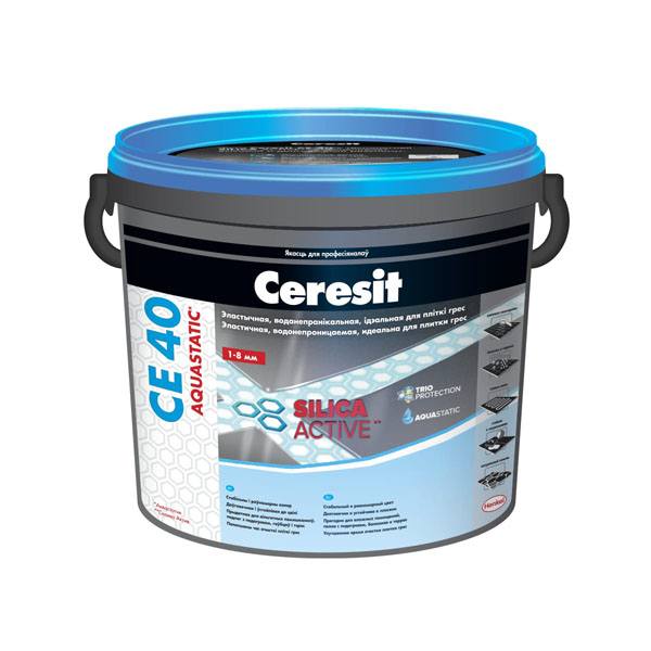 Фуга Ceresit CE-40 aquastatic 64 минт Фуга Ceresit CE-40 aquastatic 64 минт