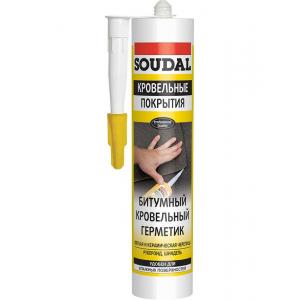 Герметик кровельный SOUDAL SOUDAFALT Roof битумный 280 мл