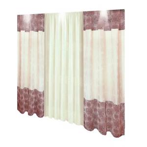 К-т штор НОРВЕГИЯ Жаккард-Напкин капучино-молоко