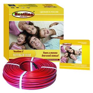 Кабель нагревательный HEATLINE-2 20Р2Э  11м 200Вт 1