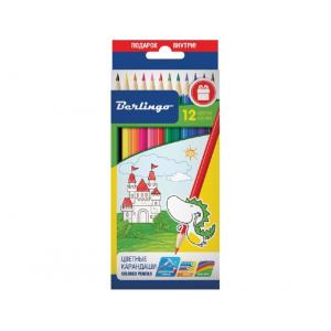 Карандаши Замки 12цв