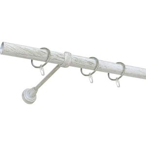 Карниз металлический DECORULE ПРОВАНС DR_К_Пр-160_25/1P/8 белый с золотом