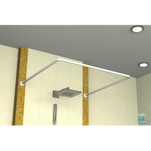 Карниз универсальный 90*90*90 хром 28 мм арт. 81 (алюминий)