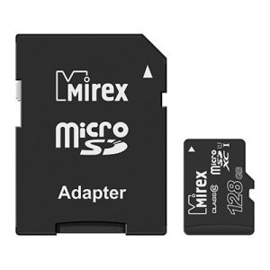Карта памяти Mirex microSDXC 128GB (13613-AD10S128)