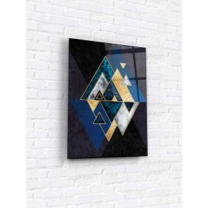 Картина на стекле 30х40 Ромб 3