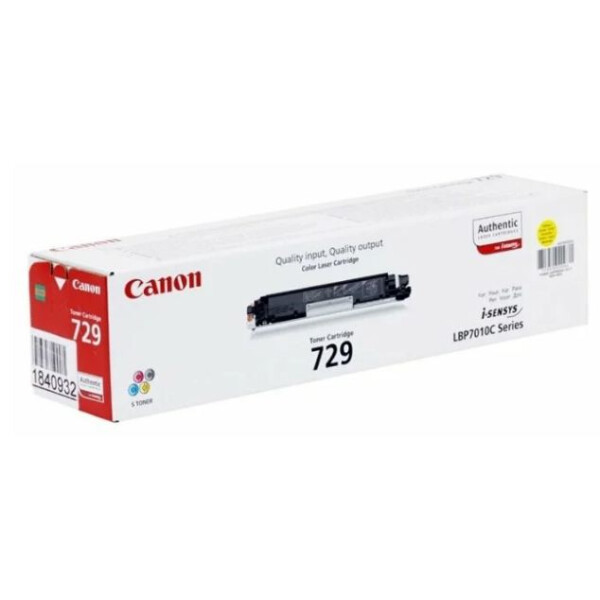 Картридж CANON 729 Y (4367B002) Картридж CANON 729 Y (4367B002)