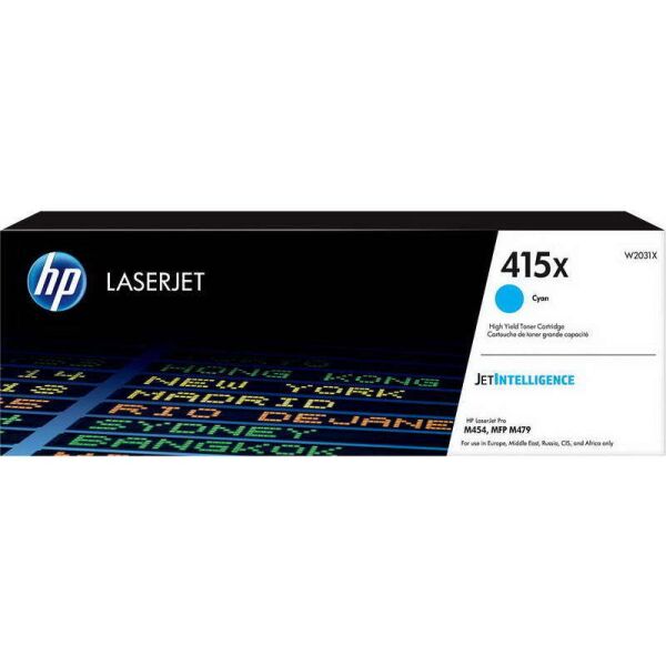 Картридж HP 415X W2031X для HP Color LaserJet Pro M454 Series Картридж HP 415X W2031X для HP Color LaserJet Pro M454 Series