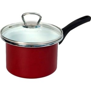 Кастрюля Сантэкс 1-2215411 (бордовый