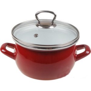 Кастрюля Сантэкс 1-2415111 (бордовый)