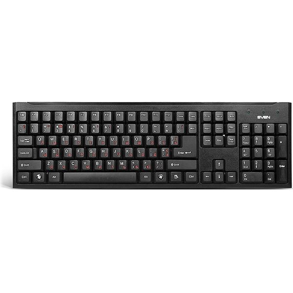 Клавиатура SVEN Standard 303 Power USB+PS/2 черный Клавиатура SVEN Standard 303 Power USB+PS/2 черный