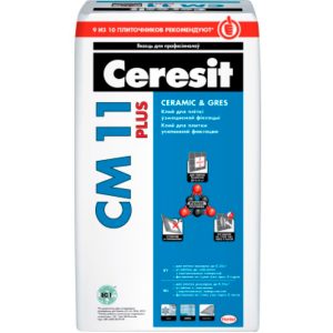 Клей для плитки Ceresit CM 11 Plus 5 кг