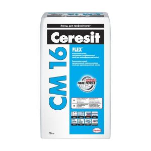 Клей для плитки Ceresit CM 16 Flex 25 кг