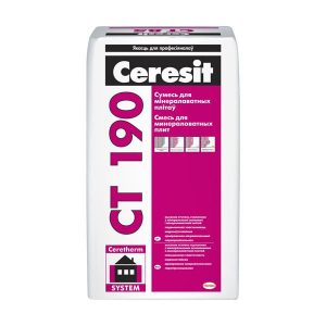 Клей для теплоизоляции Ceresit СТ 190 25 кг