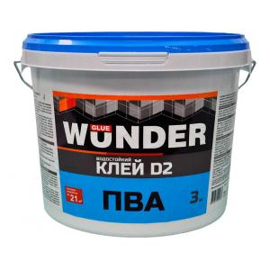 Клей ПВА водостойкий WUNDER