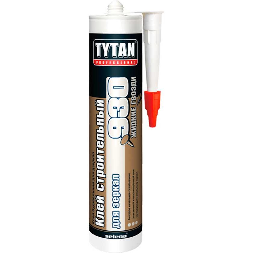 Клей строительный для зеркал Tytan Professional № 930 бежевый 380 гр ...