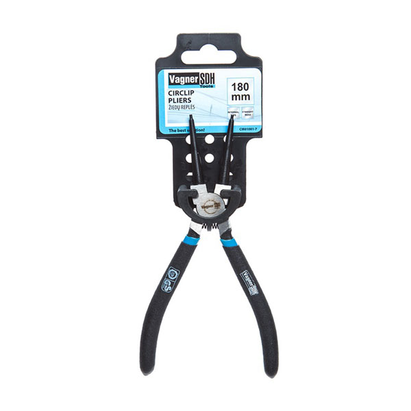 Клещи д/снятия стопорных колец наружн. прям. 180мм VAGNER 000051118138 Клещи д/снятия стопорных колец наружн. прям. 180мм VAGNER 000051118138