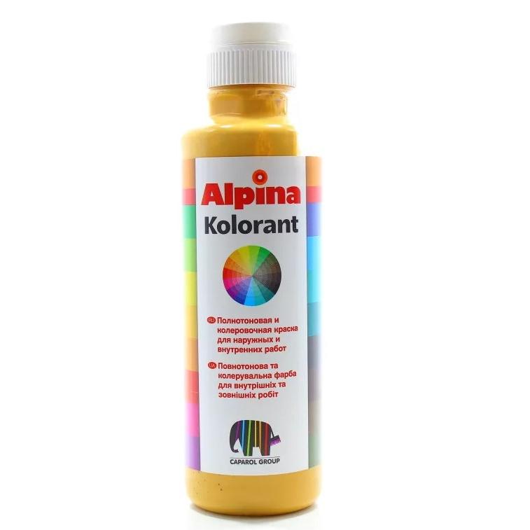 Колеровочная паста Alpina Kolorant (Gelb) 0.5 л Колеровочная паста Alpina Kolorant (Gelb) 0.5 л