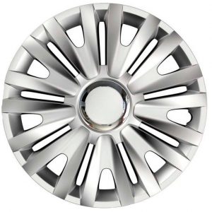 Колпаки Versaco Royal RC black черный глянец с хром кольцом R14 (4шт.)