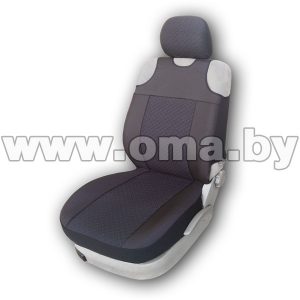 Комплект чехлов FORMA на передн.сидения авто универс. арт.317 (черный)