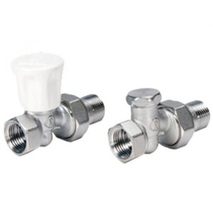 Комплект для радиатора прямой  (подача+обр) (Giacomini арт. R706KX003)