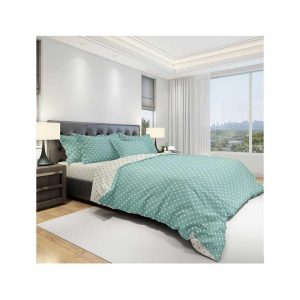 Комплект постельного белья Amore Mio 1.5 сп Бязь100% хлопок 145х215/150х215/70х70=2шт