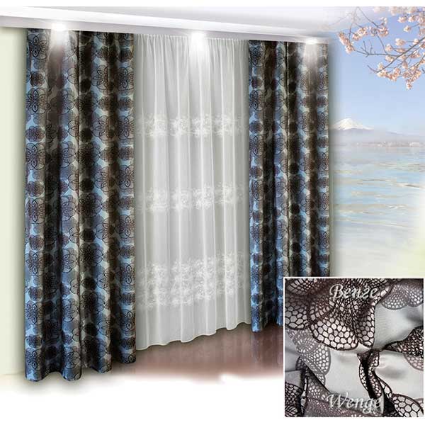 Комплект штор ТОКИО Ш-01 ЖН-1 Комплект штор ТОКИО Ш-01 ЖН-1