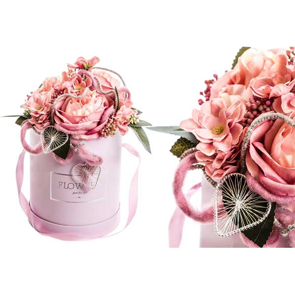 Композиция цветочная в коробке Композиция цветочная в коробке