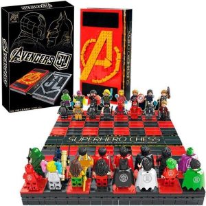 Конструктор Lepin SY3901 Шахматы Супер Герои