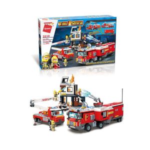 Конструктор QMAN Fire Rescue 2810 Пожарный участок