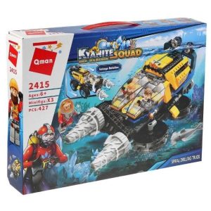Конструктор QMAN Kyanite Squad 2415 Бурильный батискаф