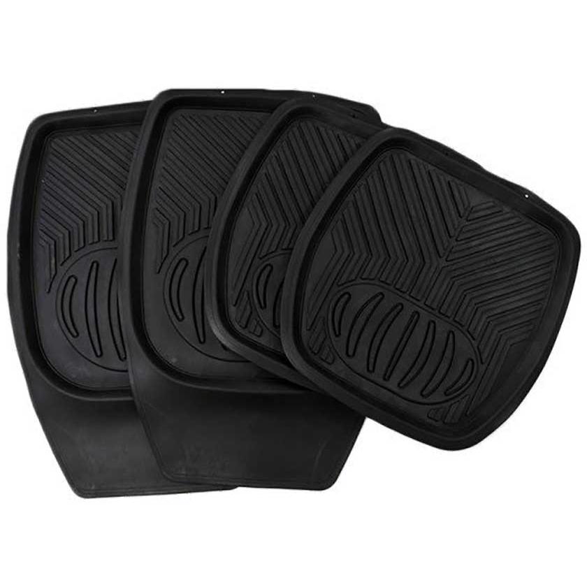 Коврики резиновые черные 4шт.33081 BOTTARI IGLOO Коврики резиновые черные 4шт.33081 BOTTARI IGLOO