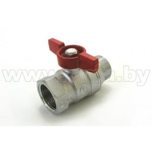 Кран шар. ДУ- 20 В/Н бабочка Giacomini R254 Х004