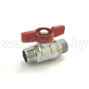 Кран шар. ДУ- 25 Н бабочка Giacomini R253 Х005