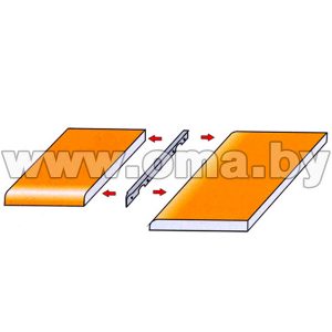 КРОМКА WG01.1007.07.035 38 алюминий