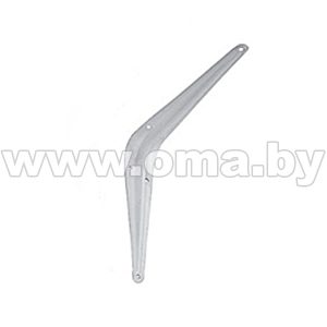 Кронштейн стальной WS 225 2 200*225 белый Арт. 506101