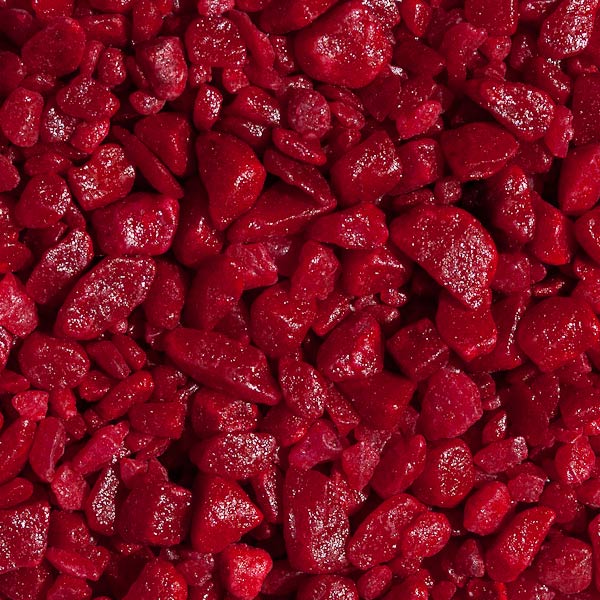 Щебень декоративный гранитный окрашенный бордовый 20 кг Щебень декоративный гранитный окрашенный бордовый 20 кг