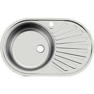 Кухонная мойка Ukinox Фаворит FAD760.470 T6K 2L