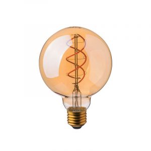 Лампа светодиодная филаментая димм. G125 6Вт Е27 2200К VT-2126 V-TAC