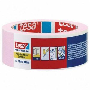 Лента клейкая малярная д/покраски чувствительных поверхностей TESA 50м*30мм