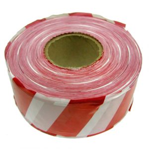 Лента оградительная Inter-S 13163 Зебра 75-80х100 м