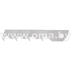 Лезвие для ножа выдвижн. 18мм крючк. (10шт) яп.сталь SK5 PROLINE 31307