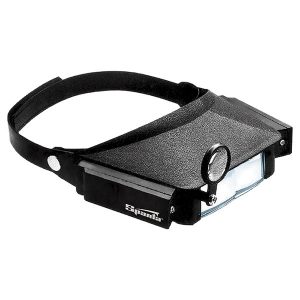 Лупа с доп.линзами с подсветкой на голову// SPARTA арт. 913825