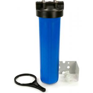 Магистральный корпус Аква Про 400 20ВВ синий с латунными вставками