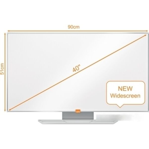 Магнитно-маркерная доска NOBO Widescreen 40 Nano Clean Whiteboard (1905297)