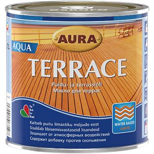 Масло для террас Aura Terrace Aqua палисандр 0